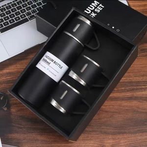 Stainless steel insulated bottle set